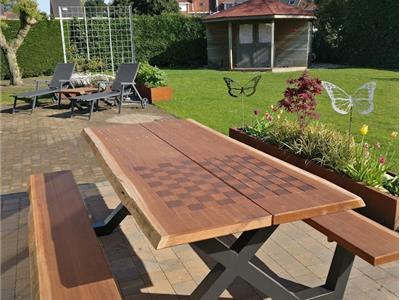 Frame voor picknick bank